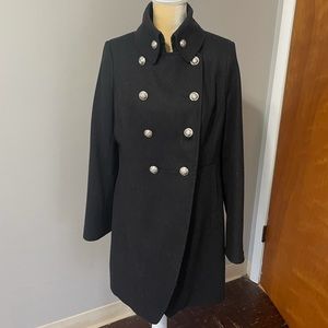 Black Worthington Pea Coat